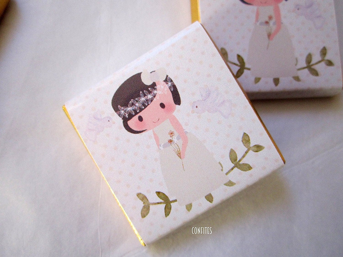 Personalised First Holy Communion Chocolates, Custom Religious Party Favours