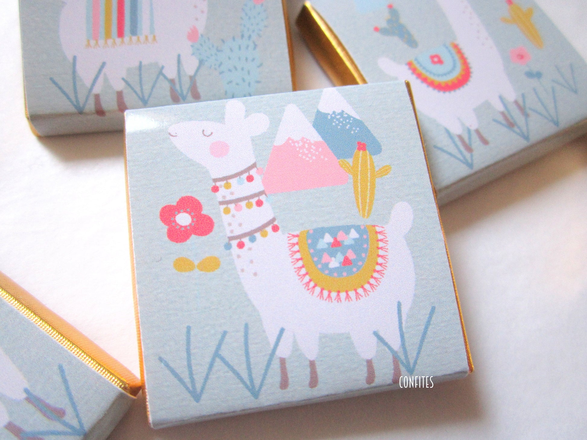 Personalised Llama Party Favours – Birthday, Baby Shower Party Treats