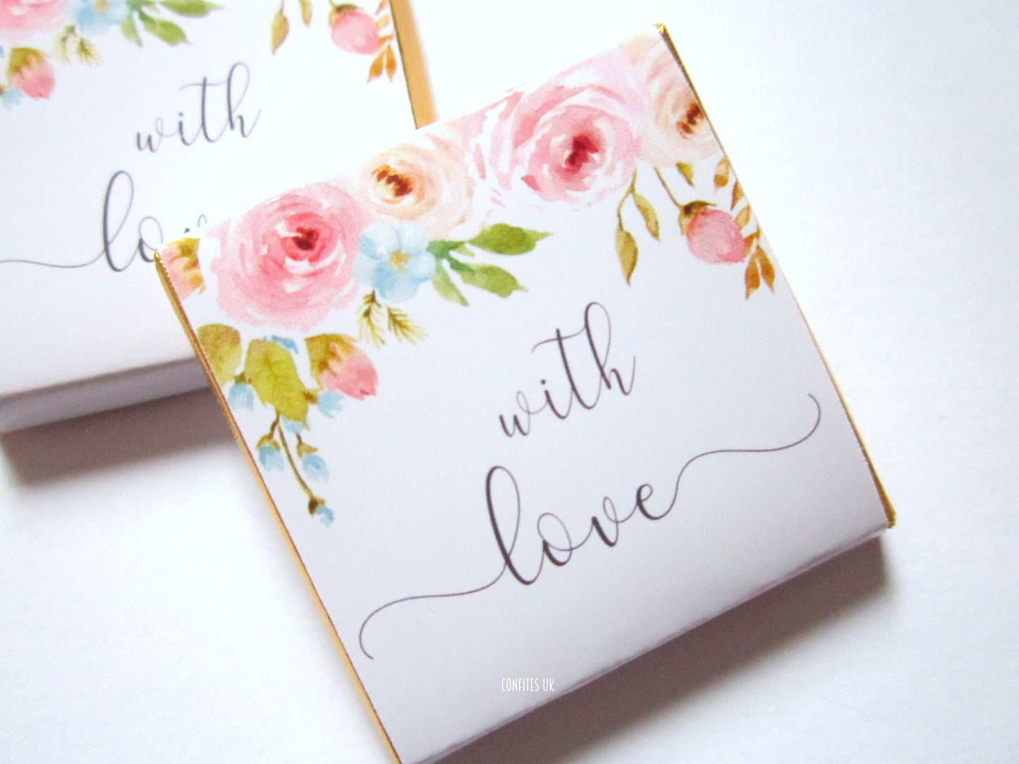 With Love Personalised Birthday Favours