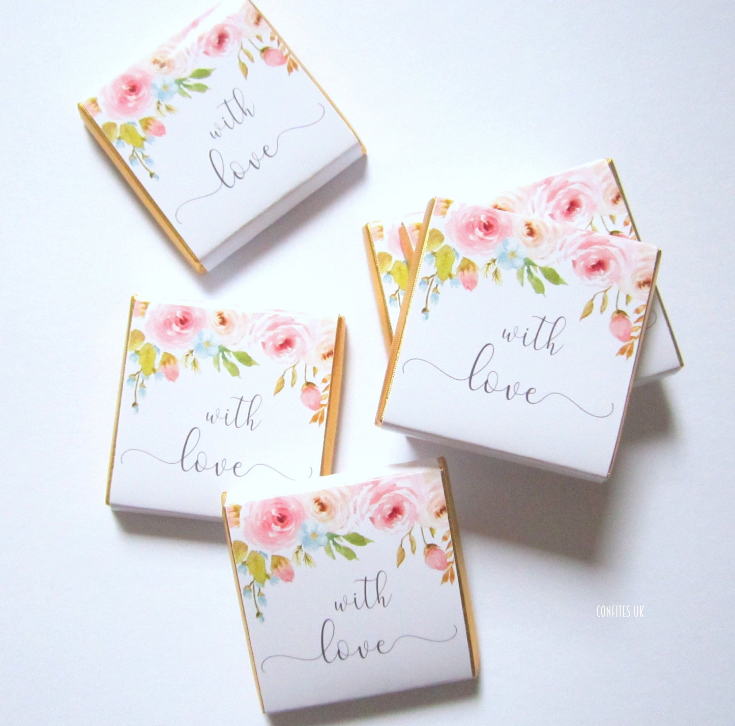 With Love Personalised Birthday Favours