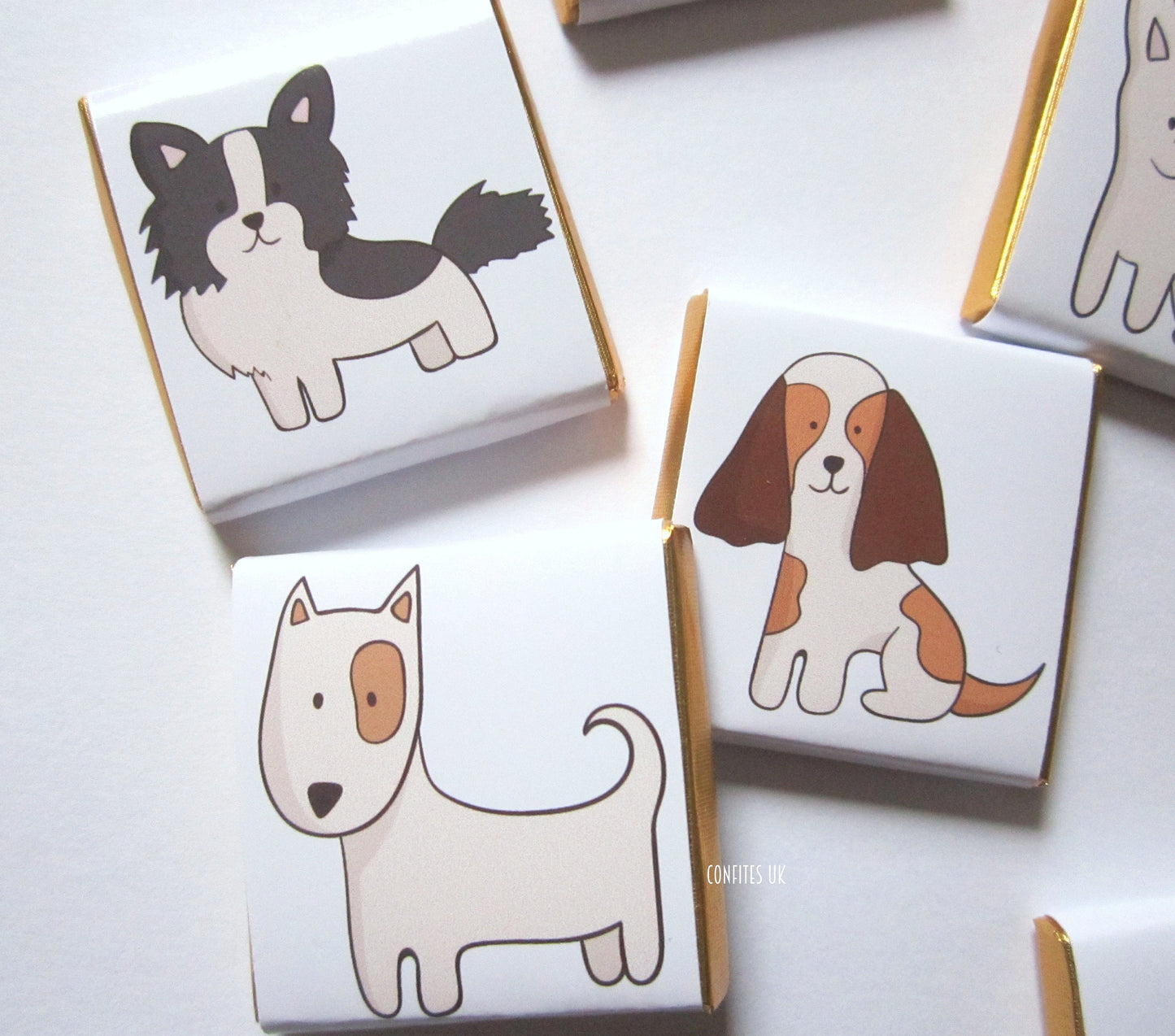 Personalised Dog Breeds Party Favours – Puppy Birthday Treats