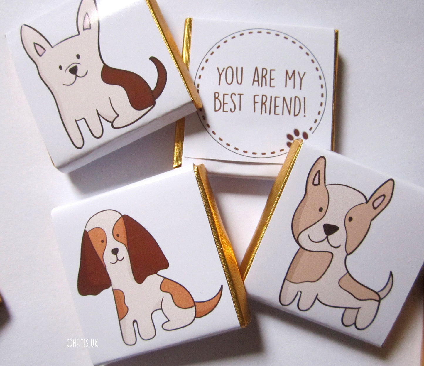 Personalised Dog Breeds Party Favours – Puppy Birthday Treats