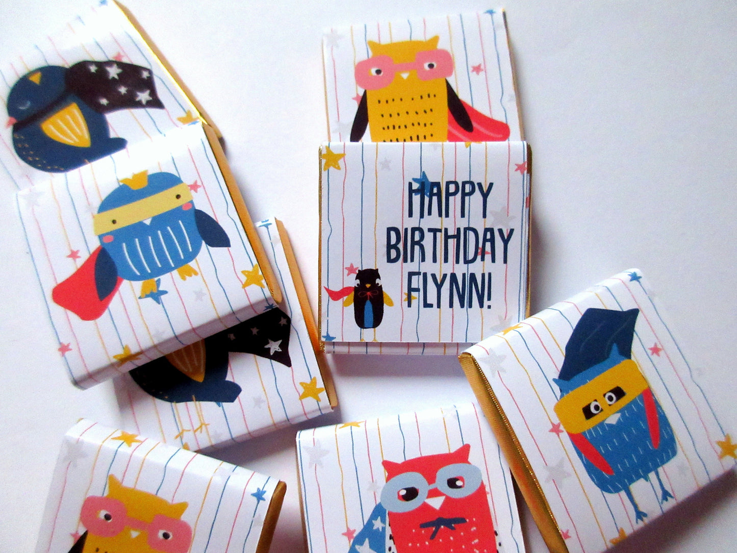 Personalised Super Bird Birthday Favours – Kids Party Treats