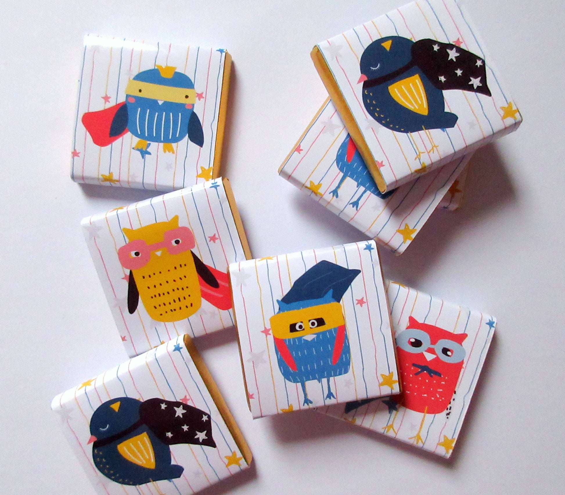 Personalised Super Bird Birthday Favours – Kids Party Treats