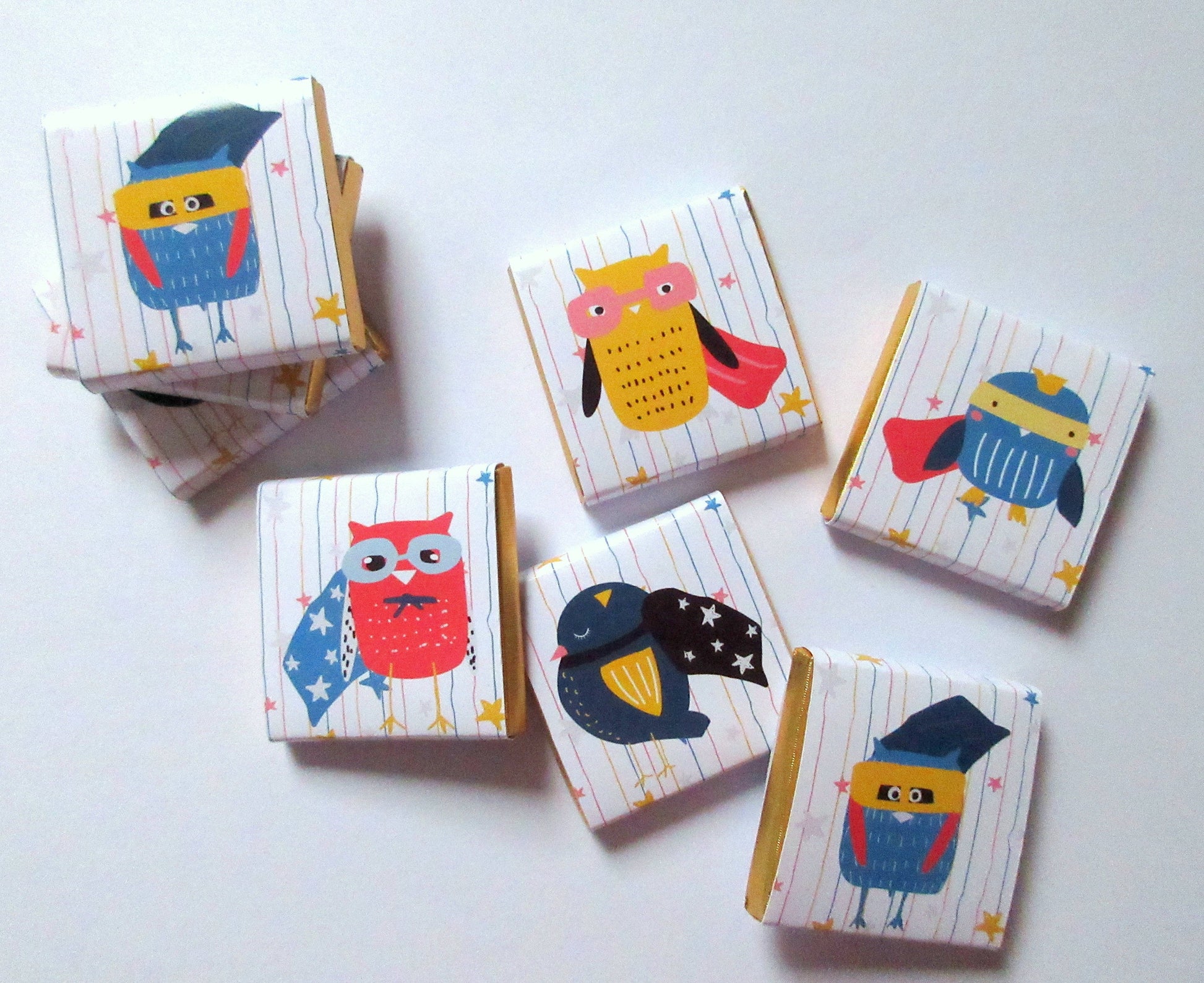 Personalised Super Bird Birthday Favours – Kids Party Treats