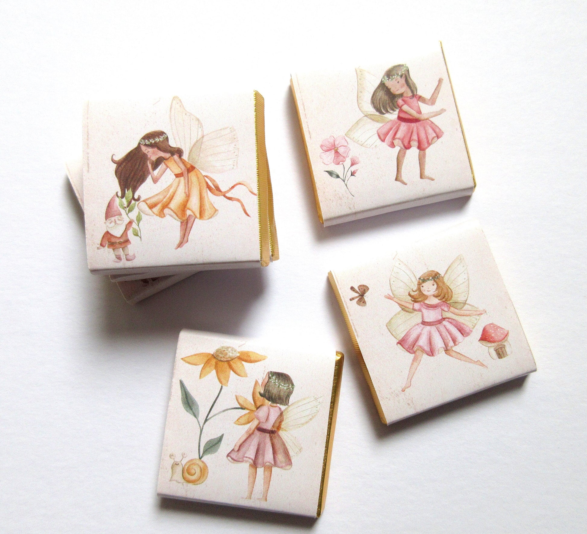 Fairy themed party favours