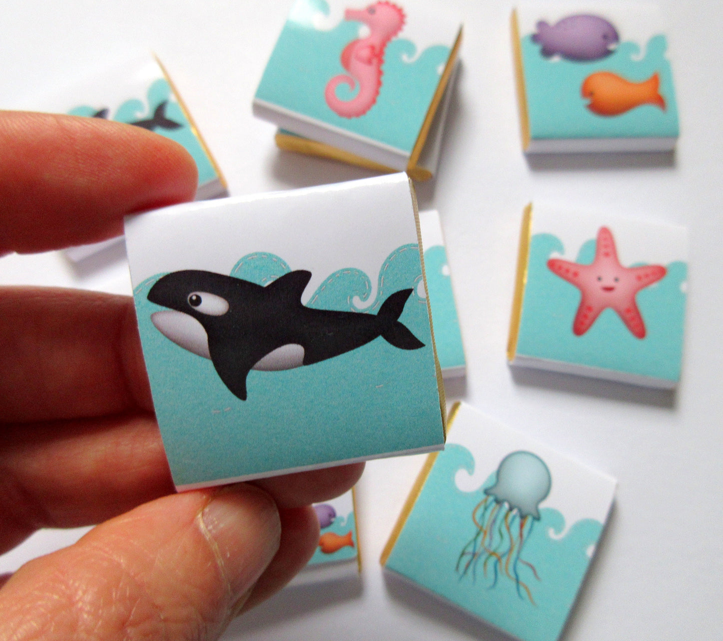 Personalised Under the Sea Party Favours, Ocean chocolates party bag fillers