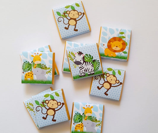 Jungle safari party favours