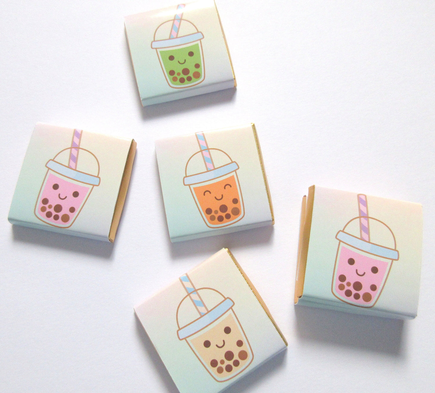 Personalised Bubble Tea Chocolates – Birthday Party Favours, Boba Bar Treats