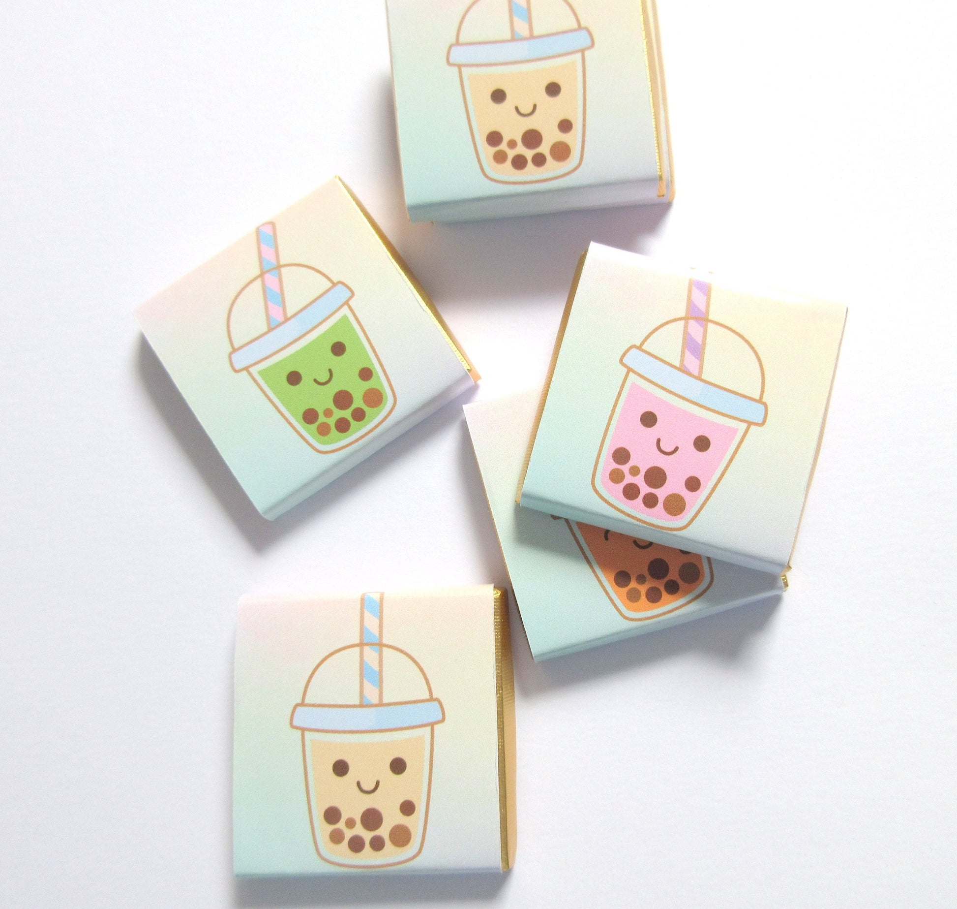 Personalised Bubble Tea Chocolates – Birthday Party Favours, Boba Bar Treats