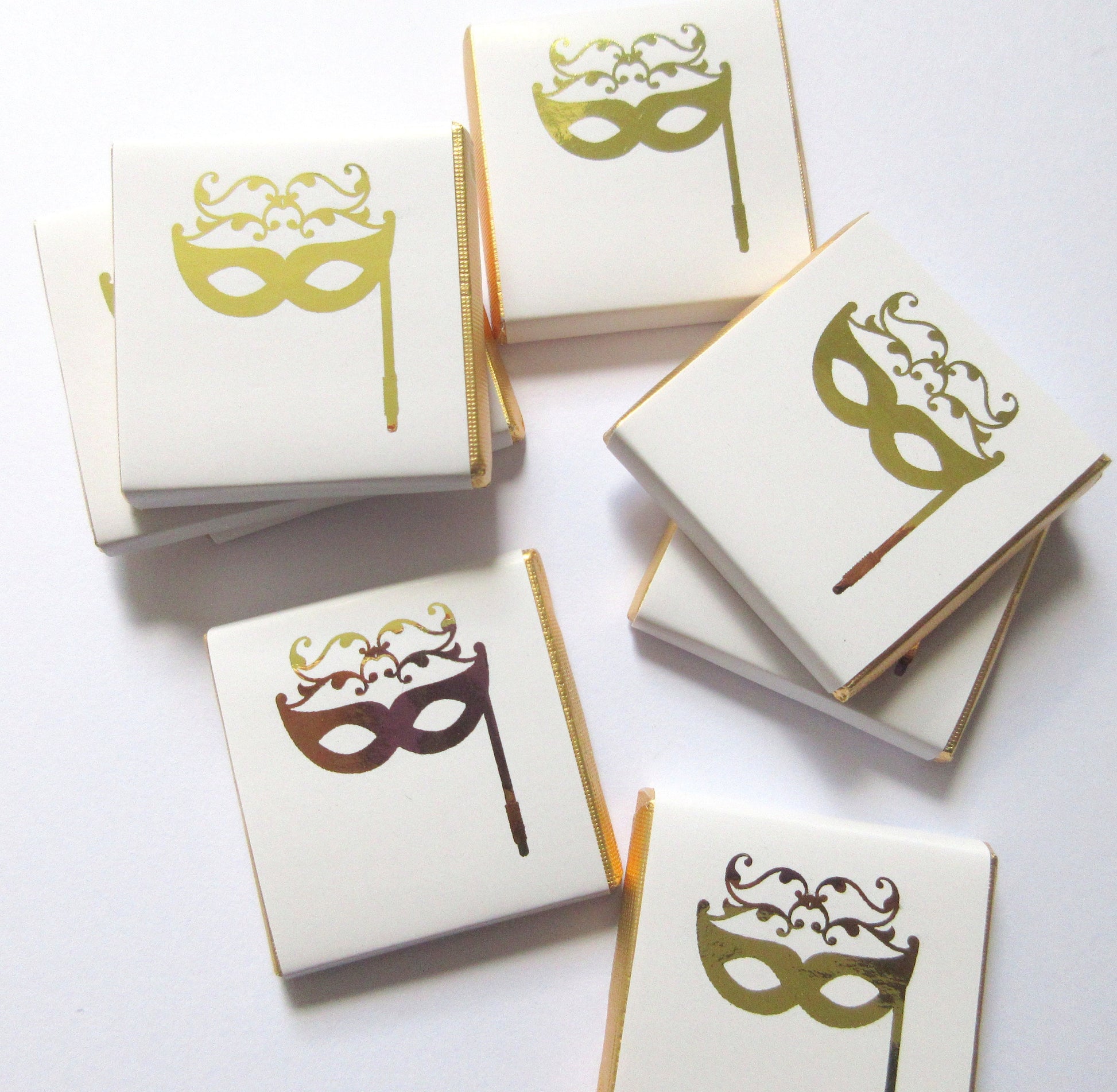 Personalised Carnival Masquerade Party Favours, ball party treats
