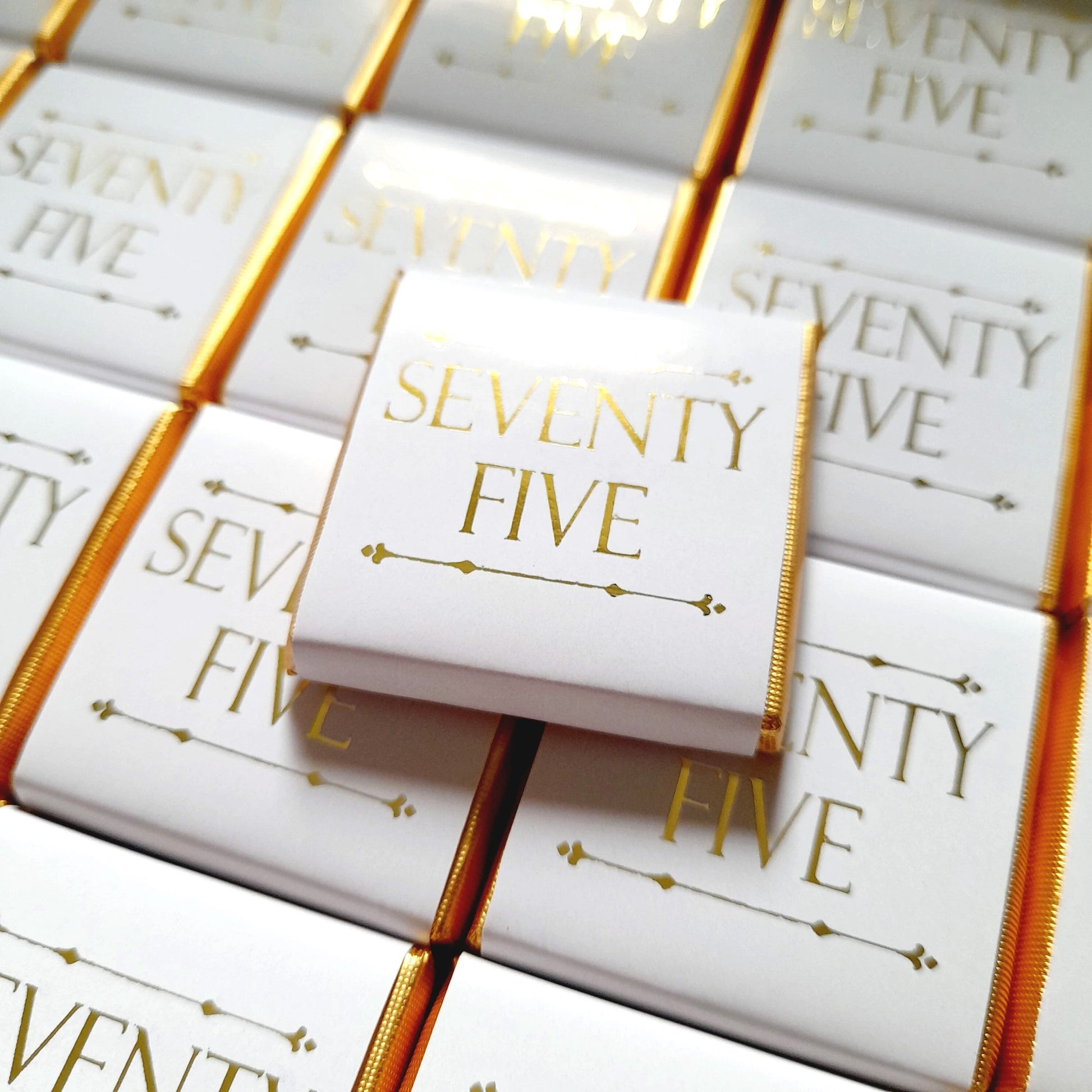 Personalised Gold Foiled Milestone Birthday Chocolates – Luxury Guest Favours