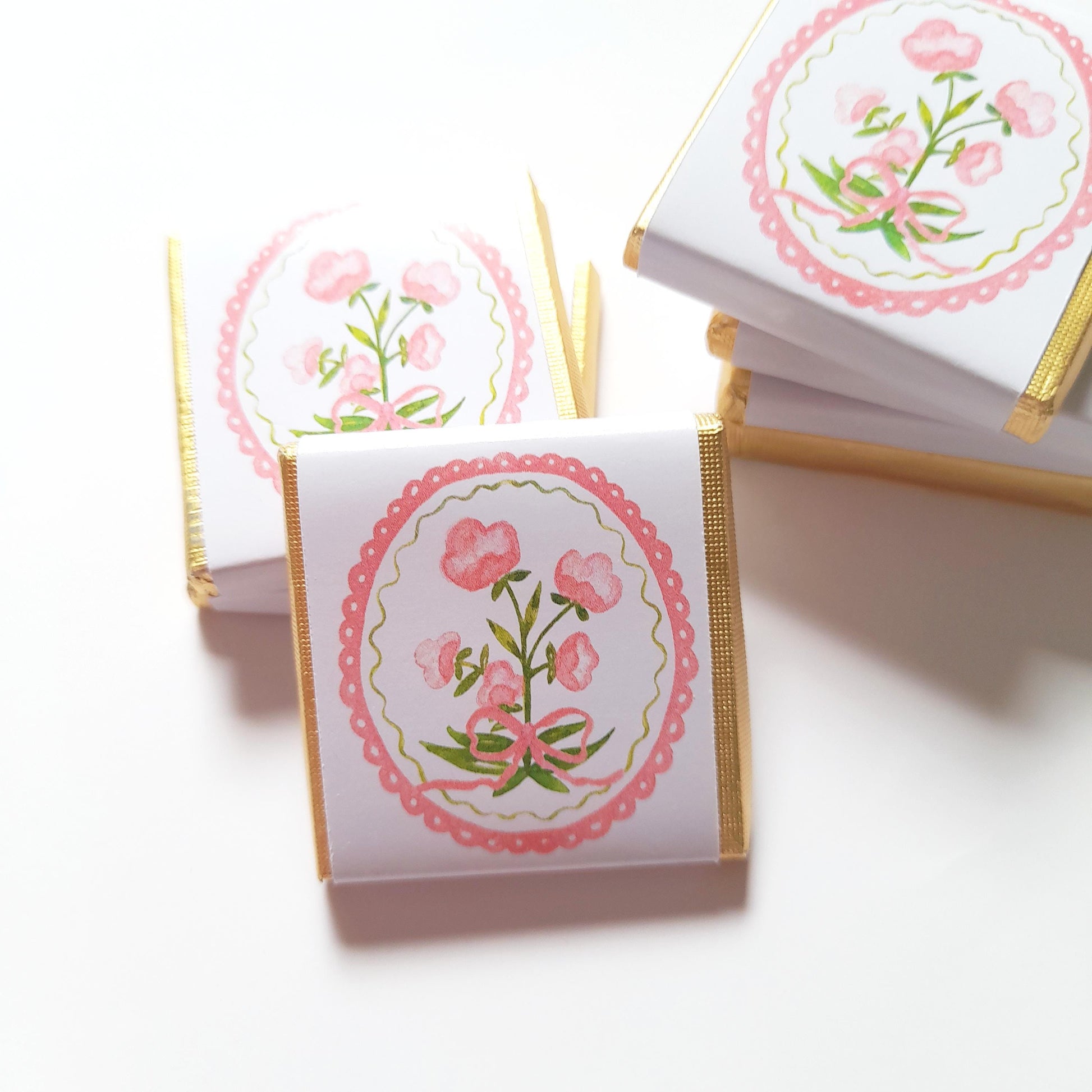 Personalised Coquette Party Favours – Floral Birthday thank you treats