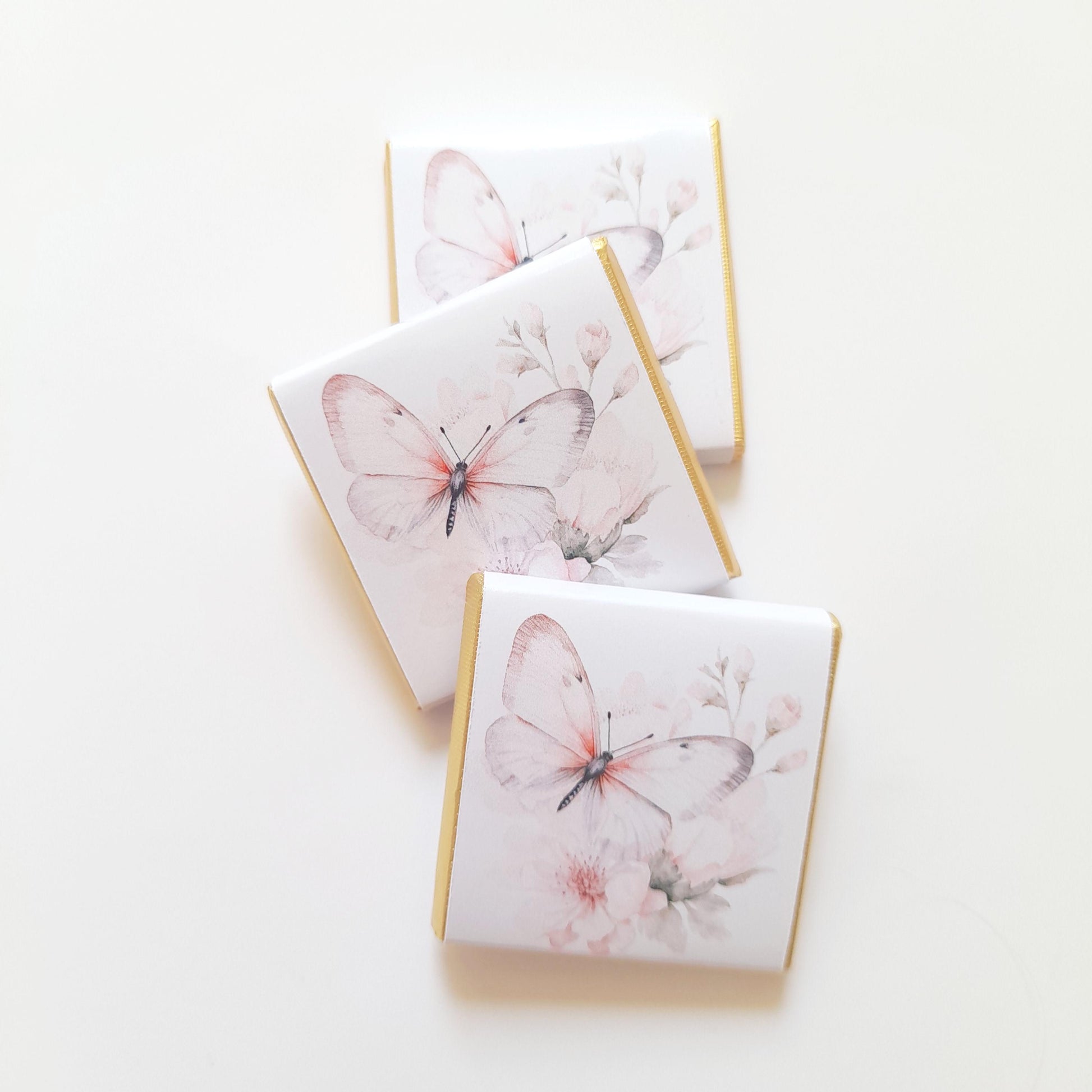 Personalised Butterfly Party Favours for 50th, 60th, 70th Birthdays