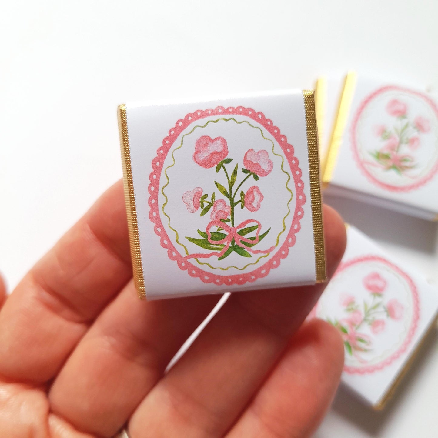 Personalised Coquette Party Favours – Floral Birthday thank you treats