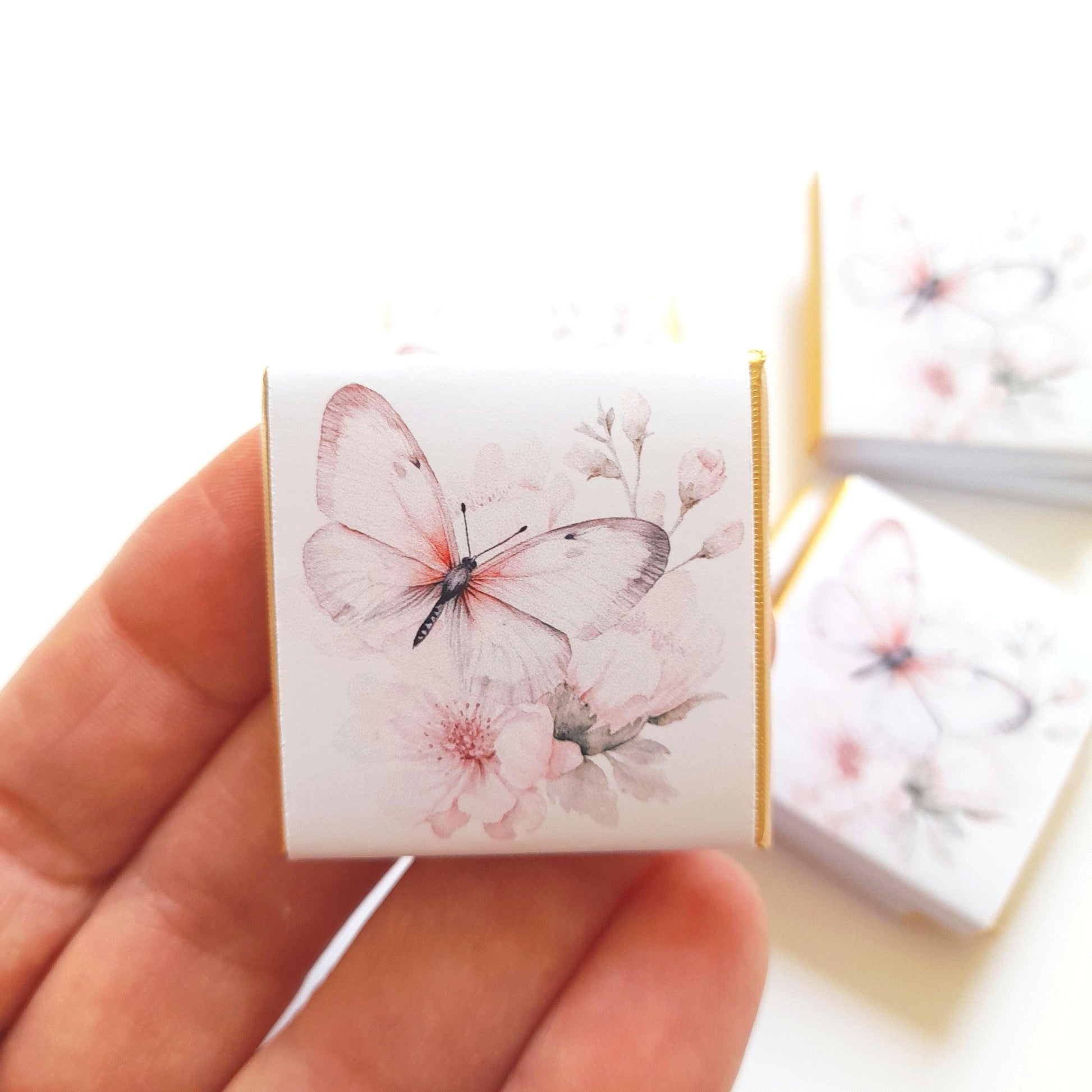 Personalised Butterfly Party Favours for 50th, 60th, 70th Birthdays