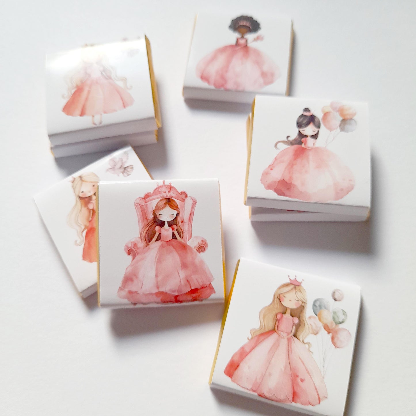 Personalised Princesses Birthday party favours – Fairy tale Treats