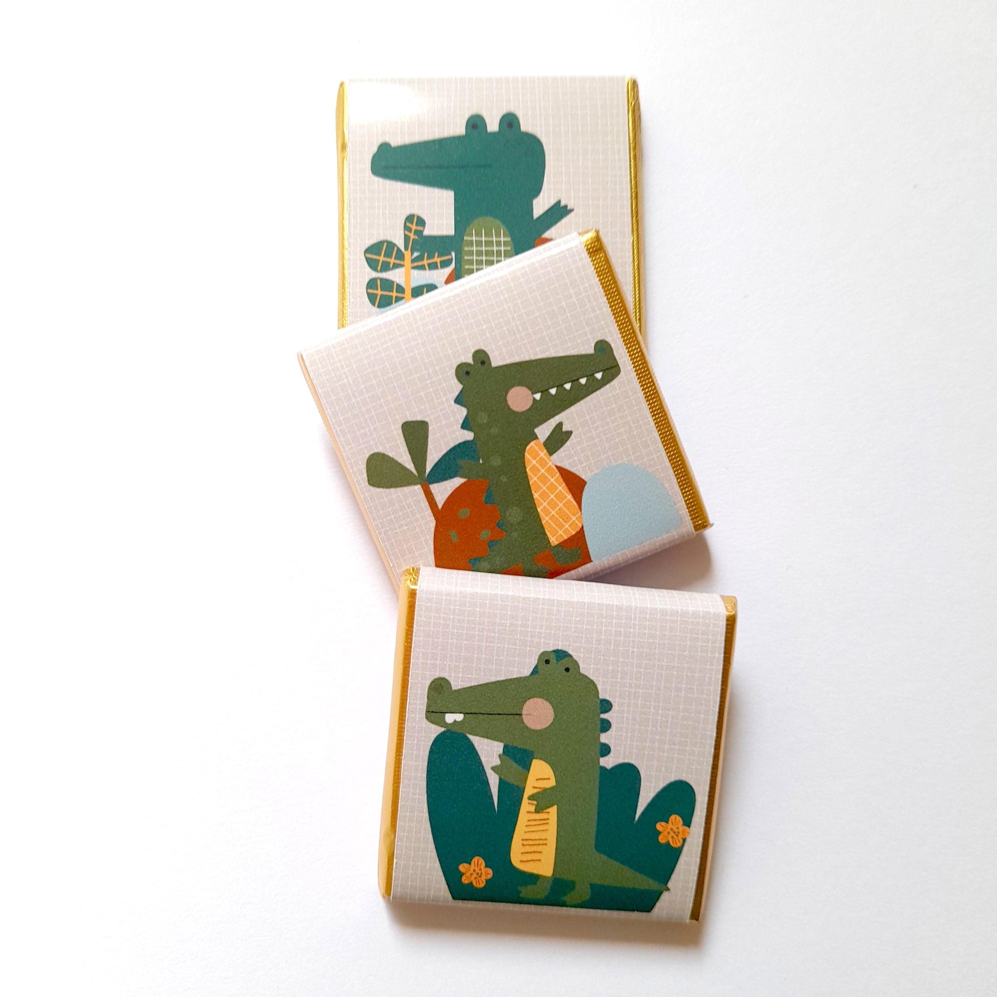 Personalised Crocodile Party Favours – Jungle Safari Birthday Treats
