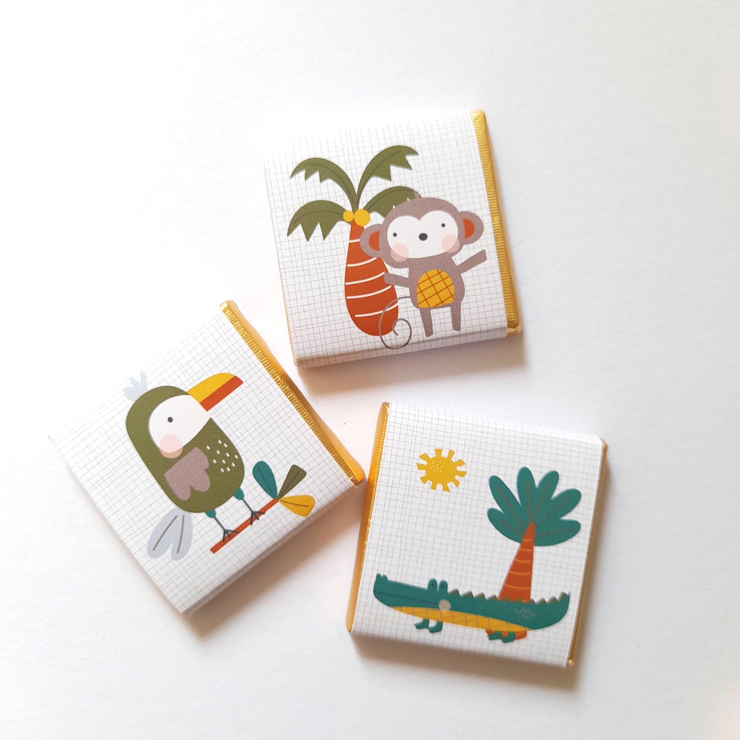 Personalised Jungle Safari Party Favours – Wild One Birthday Treats