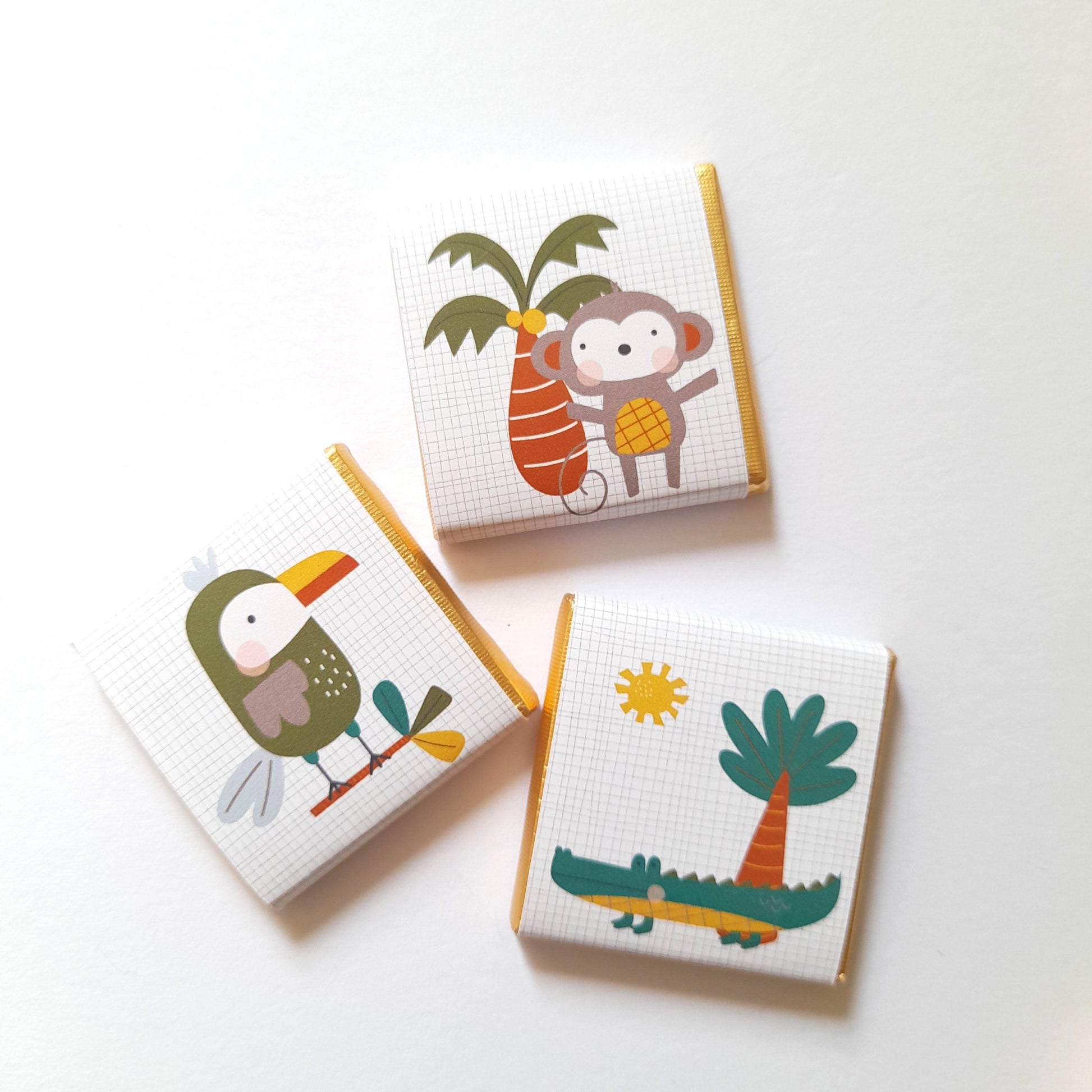 Personalised Jungle Safari Party Favours – Wild One Birthday Treats