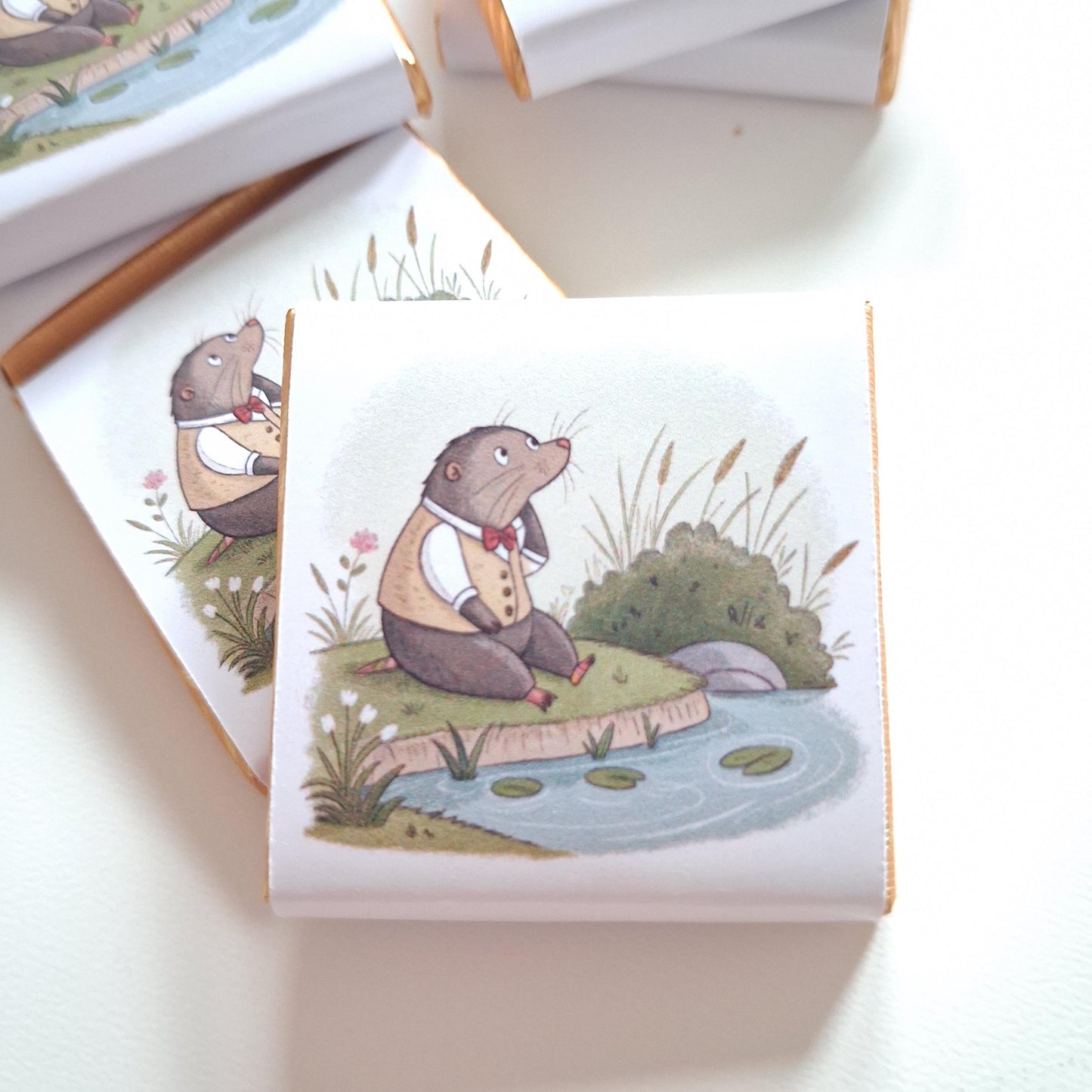 Personalised Little Mole Party Favours, Kids Birthday Treats, Customised Childrens Gift, Party Bag Fillers