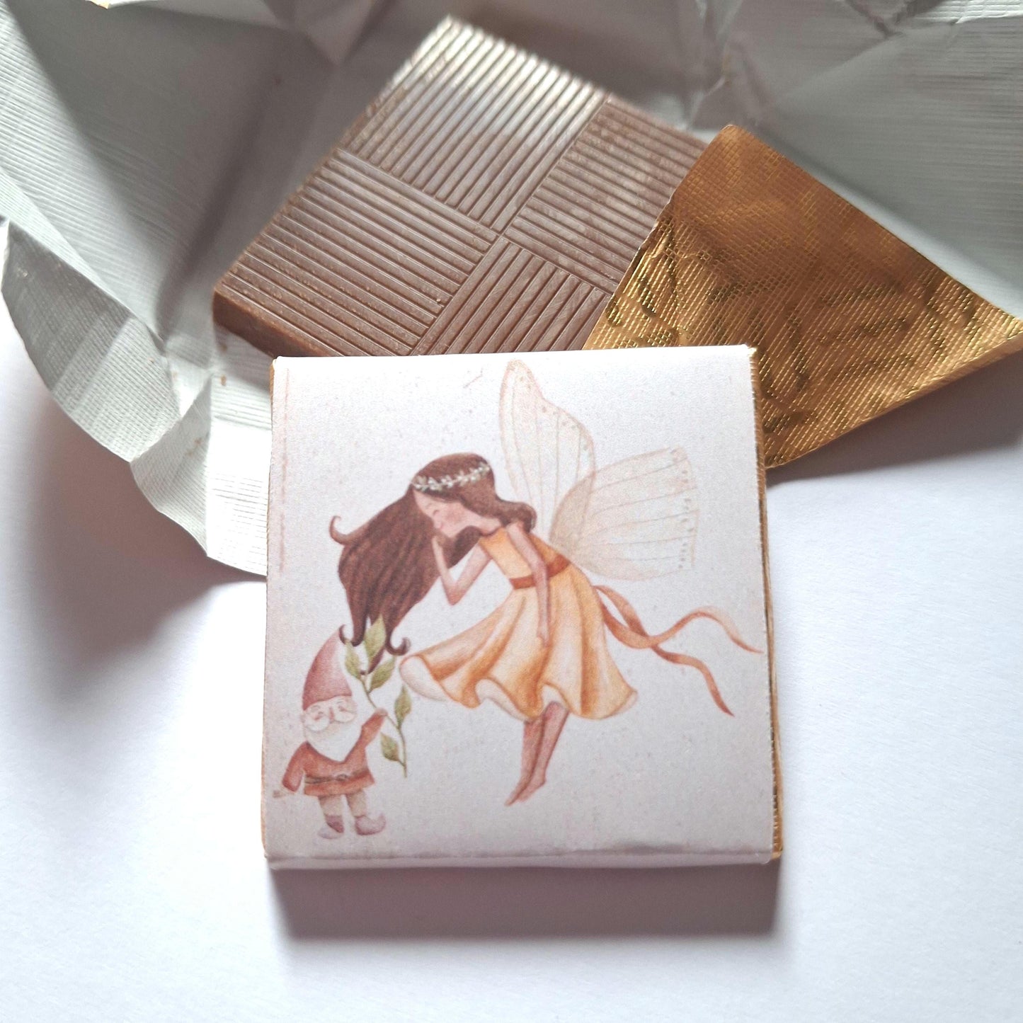 Personalised Fairy Chocolate Party Favours – Magic Garden Birthday Treats