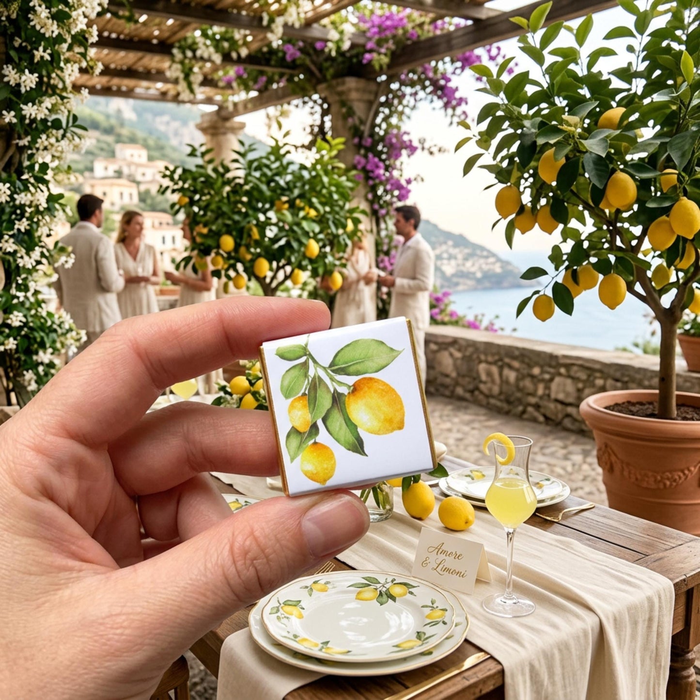 Personalised Lemon Party Favours, Citrus Fruit Wedding Chocolates, Baby Shower Treats, Customised Guest Gift