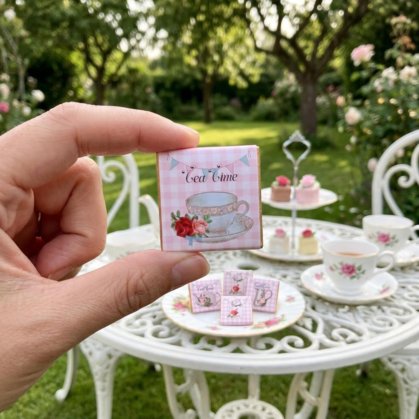 Personalised Tea Time Chocolates – Afternoon Tea Party Favours, Birthday Treats