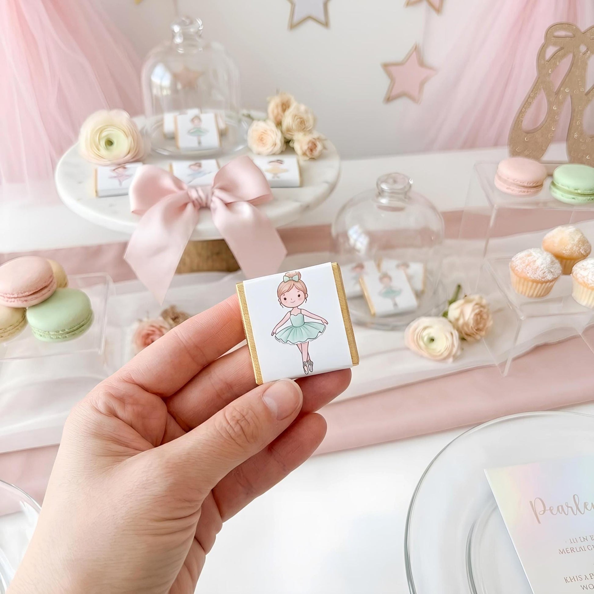 Personalised Ballet Dancer Party Favours – Birthday treats