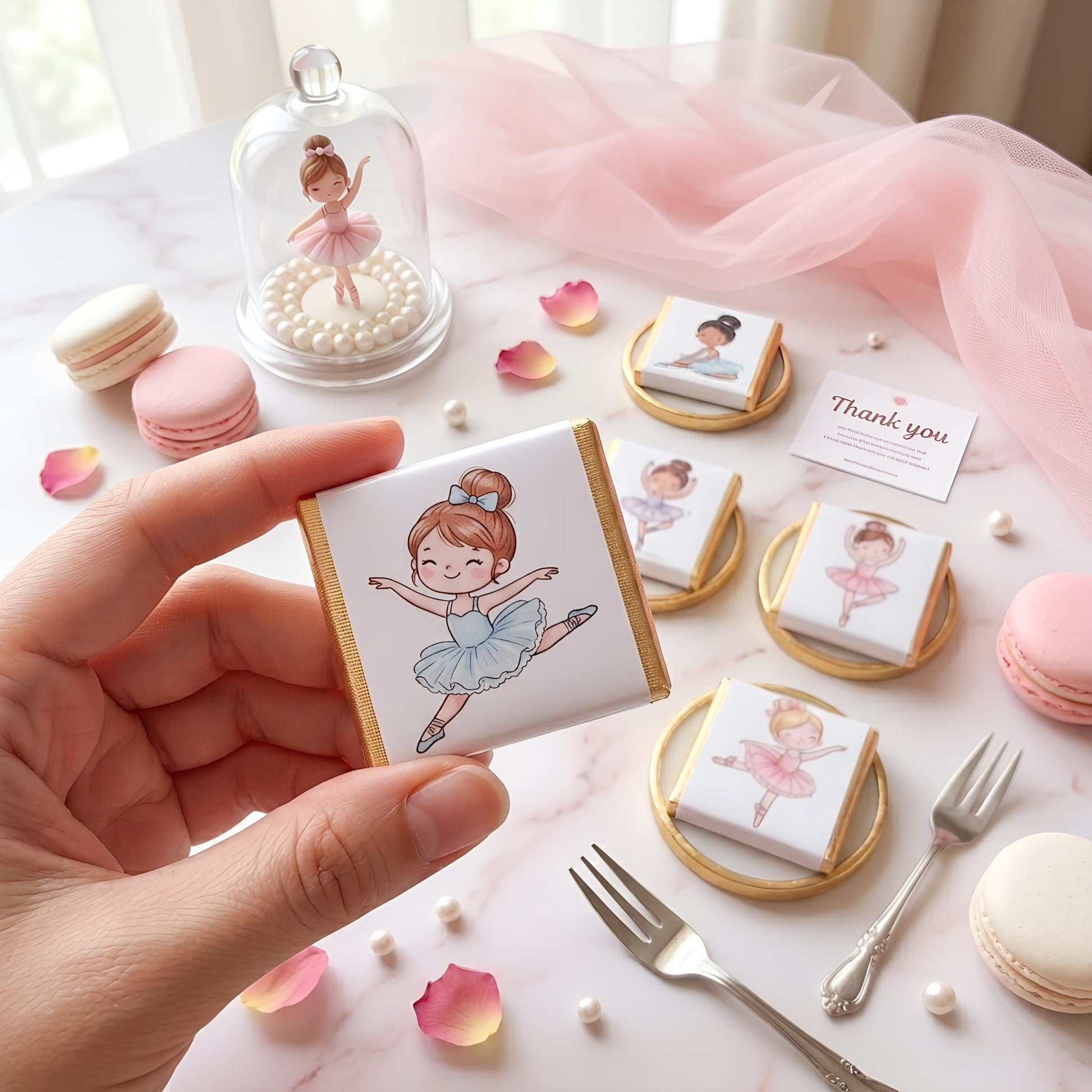Personalised Ballet Dancer Party Favours – Birthday treats