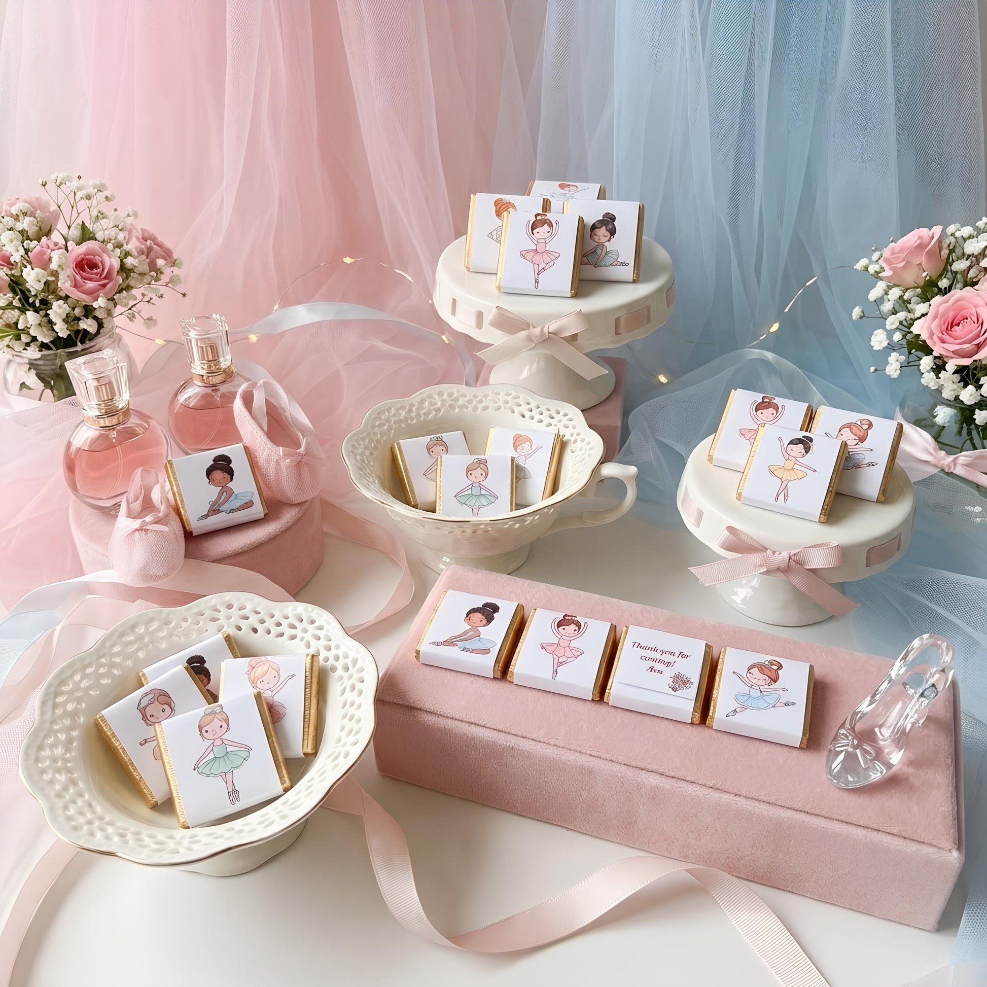Personalised Ballet Dancer Party Favours – Birthday treats