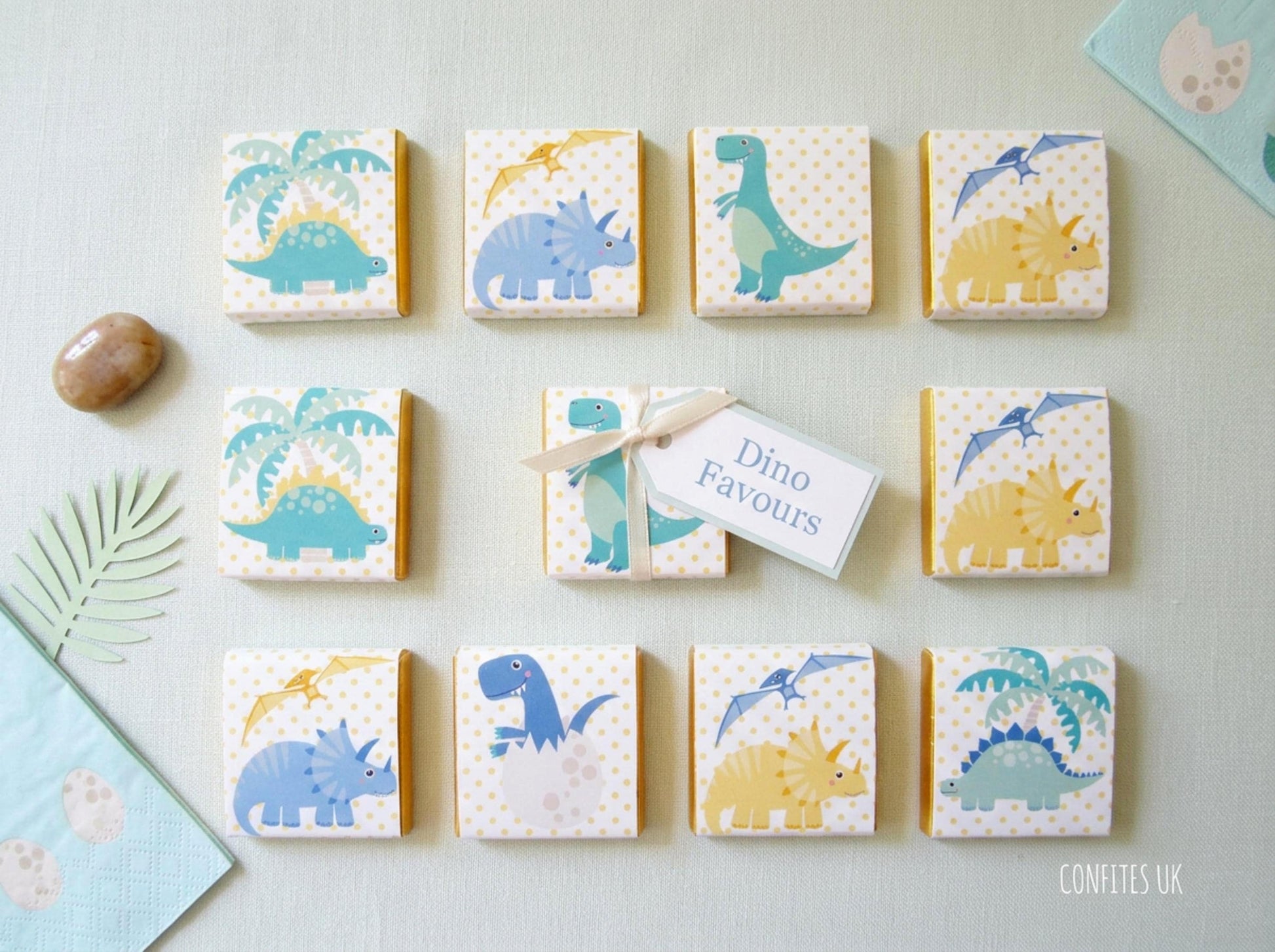 Personalised Dinosaur Party Favours – Roar Birthday Guest Treats