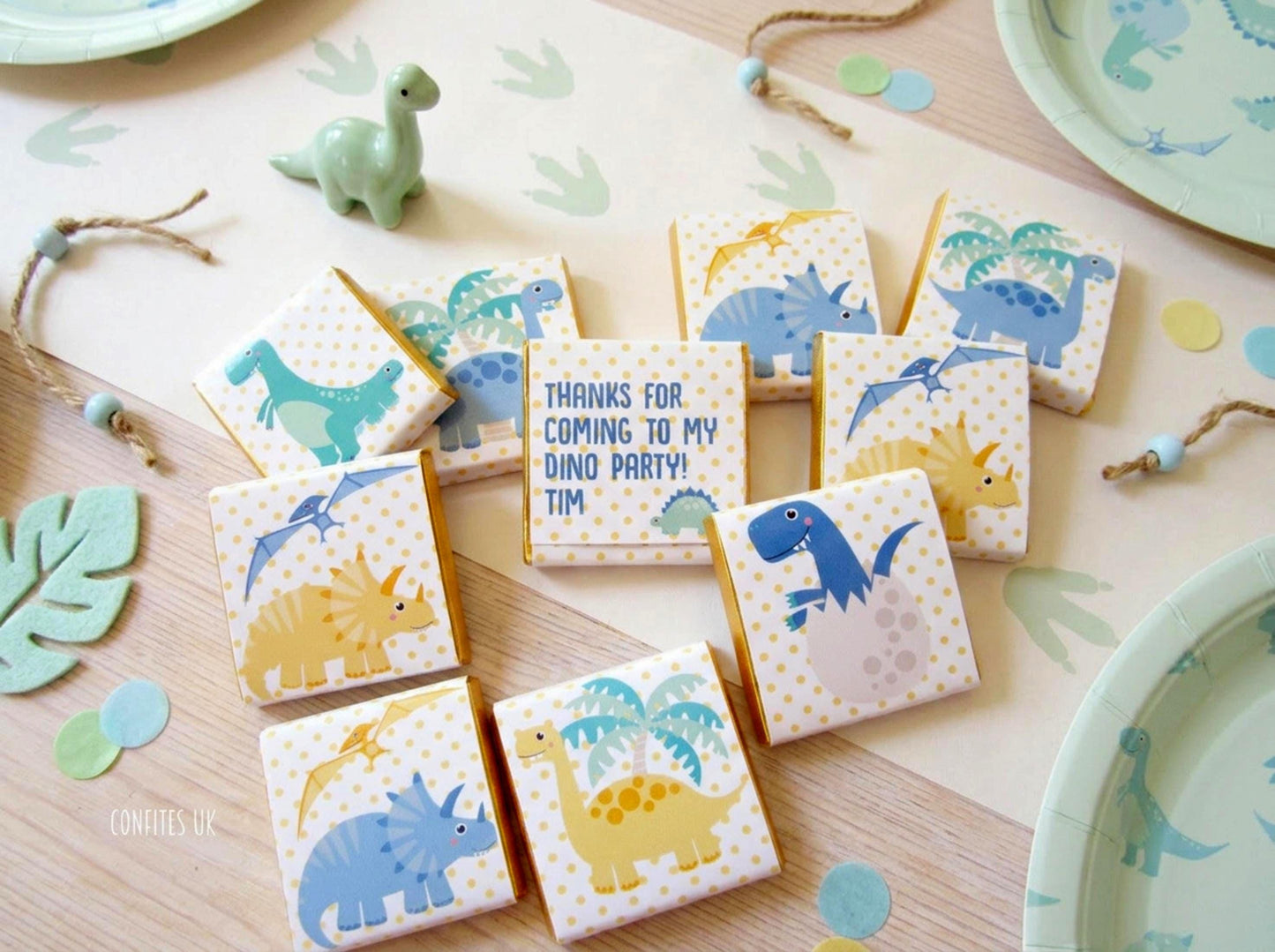 Personalised Dinosaur Party Favours – Roar Birthday Guest Treats