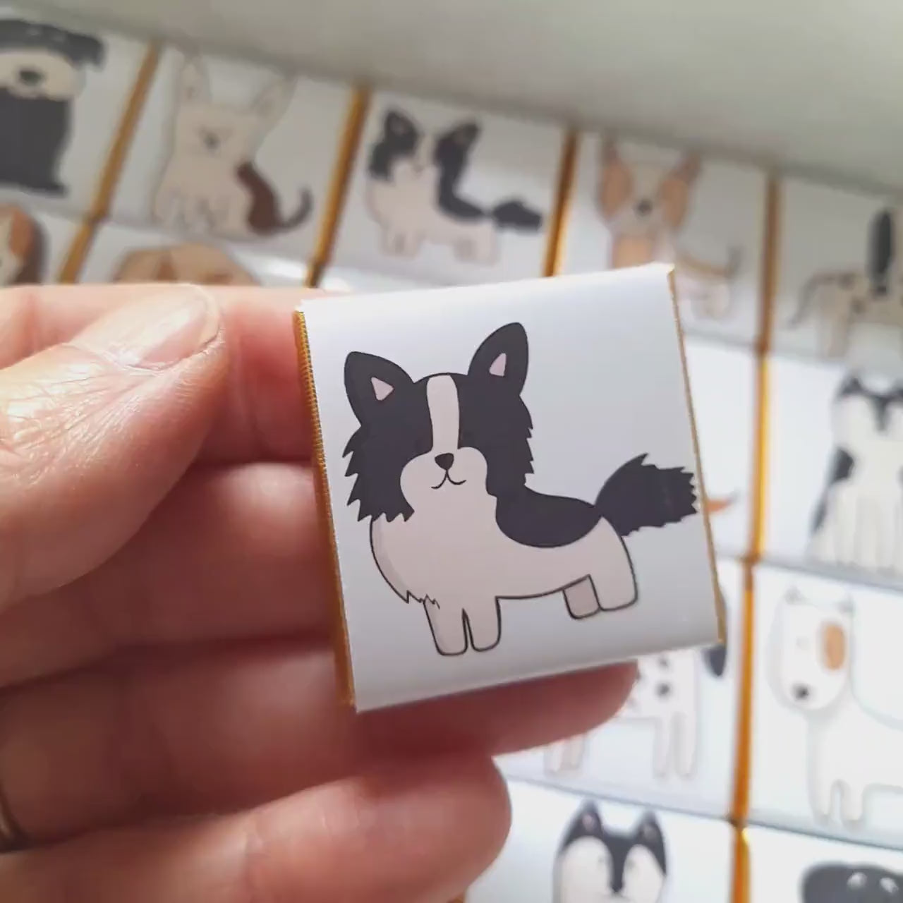 Personalised Dog Breeds Party Favours – Puppy Birthday Treats