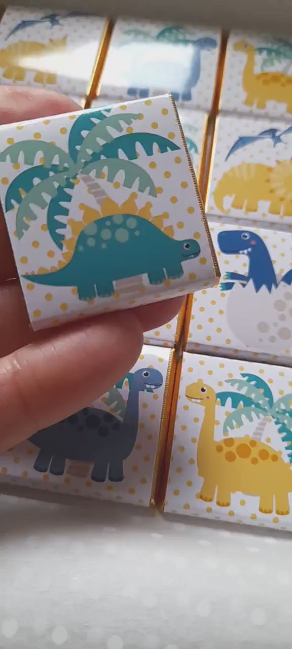 Personalised Dinosaur Party Favours – Roar Birthday Guest Treats
