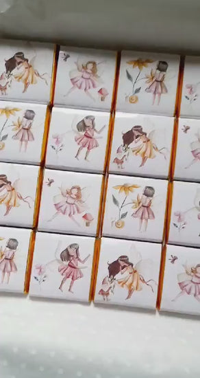 Personalised Fairy Chocolate Party Favours – Magic Garden Birthday Treats