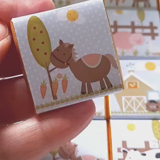 Personalised Farm Chocolate Treats – Barnyard Animal Party Favours, Guest Gifts