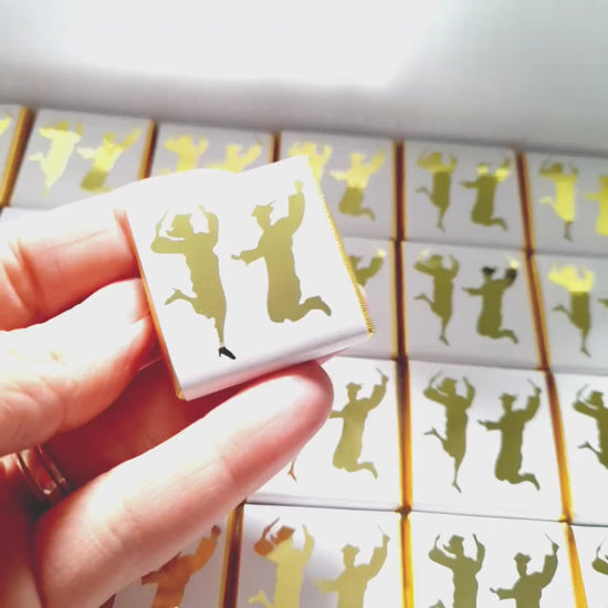 Personalised Graduation Party Favours - Graduate Gold Foiled Chocolate Treats - Prom Party Bag Fillers