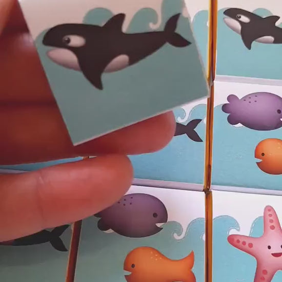 Personalised Under the Sea Party Favours, Ocean chocolates party bag fillers