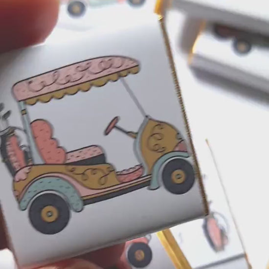Personalised Golf Chocolates – Birthday Party Favours, Guest Gifts, Event Bag Fillers